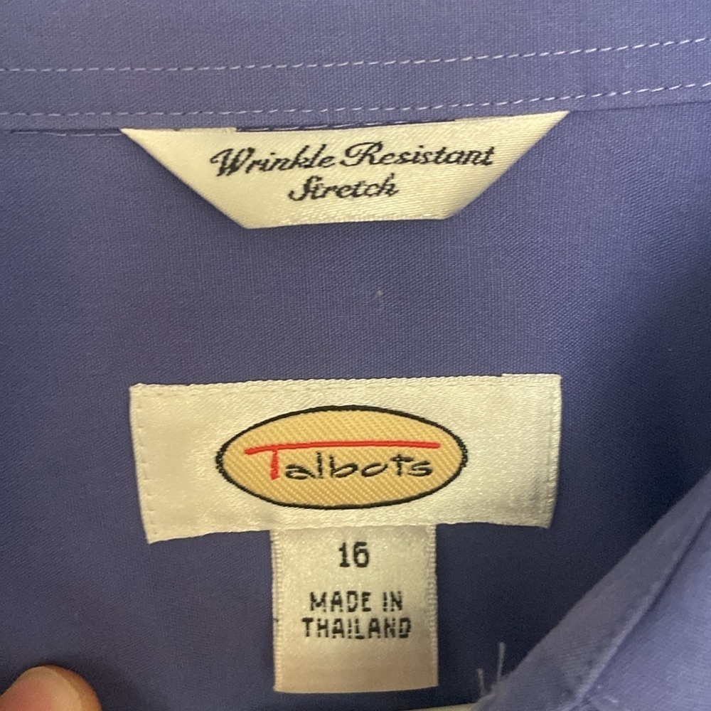 Talbots Wrinkle Resistant Button Down - image 4